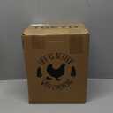 Chicken Feeder and Chicken Waterer Set - Hanging Automatic Chicken Feeder No Waste - Chicken Coop Accessories - Poultry Waterer with 2 Gallon/10 Pounds