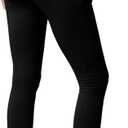 Women's High Waisted Moisture - Wicking Yoga Leggings with Pockets, Reflective Stripes & Shirt Loop for Active Lifestyle (XL)