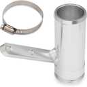 Aluminum Turbo Resonator Eliminator Upgrade Fix Repair Compatible with 2004 2005 2006 Dodge Freightliner Sprinter 2500 3500 Replace # 2148685520