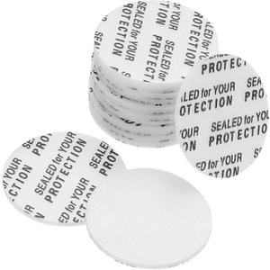 PATIKIL 20mm/0.79" Foam Lid Liner, 100Pack PS Foam Resistant Tamper Pressure Sensitive Seal for Bottle Cap Liners Seals