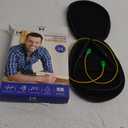 MIPEACE Bluetooth Earplug Headphones, Neckband Wireless Earbuds earplugs-29db Noise Reduction isolating in-Ear earplug Earphones and Controls,IPX5 sweatproof,19+Hour Battery(Yellow & Green)