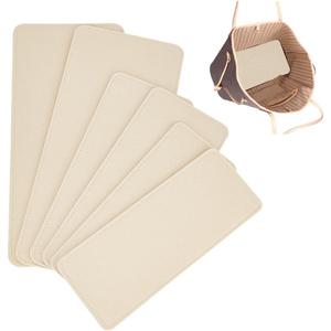 PH PandaHall 6pcs 3 Sizes Felt Bag Shaper, Rectangle Bag Support Insert Base Camel Handbag Base Insert Purse Bottom Insert Bag Stabilizer Bag Liner Board for Tote Leather Purse Crossbody Bag Backpack