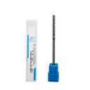 1/8" Extra Long Carbide Ball Nose End Mill for Alloy Steels/Hardened Steels, 3" Overall Length End Mill Bits, 4 Flute HRC 55 Deg AlTiN Coating, CNC Router Bits (1 Piece)