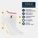 Polo Ralph Lauren Women's "RL" Low Cut 6 Pack, Size: 4-10