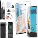 YWLRONG OLED for Google Pixel 6 Pro Screen Replacement LCD Display Touch Screen Digitizer Assembly for Pixel 6 Pro GLUOG G8VOU with Tools (Support Fingerprint