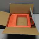 ROBLOCK Pallet Jack Chock Heavy Duty Wheel Chock, Pallet Jack Stopper for Truck 14.2" Length x 11.2" Width x 2" Height (1 Pack, Orange)