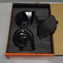 A-Premium Dual Snail Horn High Low Universal Electric Horns - 12V 110dB - Compatible with most Passenger Cars, Commercial/Off-Road Vehicles, Gas Cars, Electric Cars, Motorcycles & Trucks, 80 mm