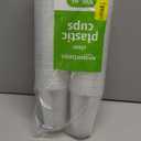 Amazon Basics Small Disposable Clear Plastic Cups, 9oz, 100 Count