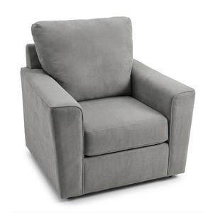 Design By Ashley Cara Chair Taupe Gray