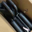 Medline Comfortable Folding Wheelchair with Swing-Back Desk-Length Arms and Swing-Away Footrests, 20W x 16D Seat