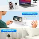 Wireless Charger Station for Apple Mag-Safe: JoyGeek 3 in 1 Magnetic Charging Stand Foldable for iPhone 15 14 13 12 Pro Max Plus - Apple Watch 9 8 7 6 5 4 SE - AirPods Pro 2/3