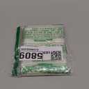 200PACK Self Sealing Cellophane Treat Bags Clear Cookie Bags for Gift Giving with Stickers(White Polka Dot, 4X4INCH)