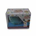 Misco Toys Battery-Operated Shark Bubble Machine, Blue