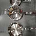 Cuisinart Stainless Steel Pots and Pans Set, Induction Compatible, 12 pc