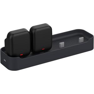 Doohoeek Battery Charging Station Compatible with Whoop 5.0 PowerPack 2025 & Battery Pack 4.0, 4-Port USB-C Family Charger Dock Charging Hub Compatible with Whoop 5.0 & 4.0 Charger (Station Only) (Gray)