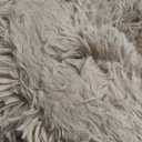 Warm and Soft Plush Dog Bed for Pets Cat Round Warm Cuddle Kennel Soft Puppy Sofa, Relieves Anxiety and Improved Sleep for Winter Sleep