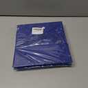 2 x Unisex Matte Preschool and Kindergarten Graduation Cap with Year Charm Tassel (Blue)