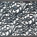 A1 Home Collections 20-LB Heavy Duty Rubber Doormat 30"×48" - Won't Blow Away | Outside Front Door Mat, Mud Dirt Scraper, Non-Slip Drainage Mat for Entryway Patio Garage, All-Weather, 100% Rubber Mats