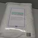 Sealy Luxury 100% Cotton Soft Top Layer, High Loft Comfort EternaLoft Fiberfill, Durable Stretch Corners Mattresses 18 Inches Deep Machine Washable Fitted Mattress Pad, Twin Size, White