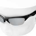 OOWLIT Replacement Lenses Compatible with Oakley Half Jacket 2.0 OO9144 62mm Sunglass Titanium Elite Polarized