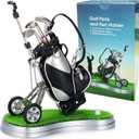 Gifts for Men, Golf Pen Holder Desk Accessories for Men Women Golfers, Birthday Graduation Gifts for Him Her, Dad Gifts for Dad Husband from Daughter Son Wife, Funny Home Office Decor Gadgets for Boss