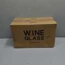 UMI UMIZILI 12 Ounce - Set of 12, Classic Durable Red/White Wine Glasses For Party