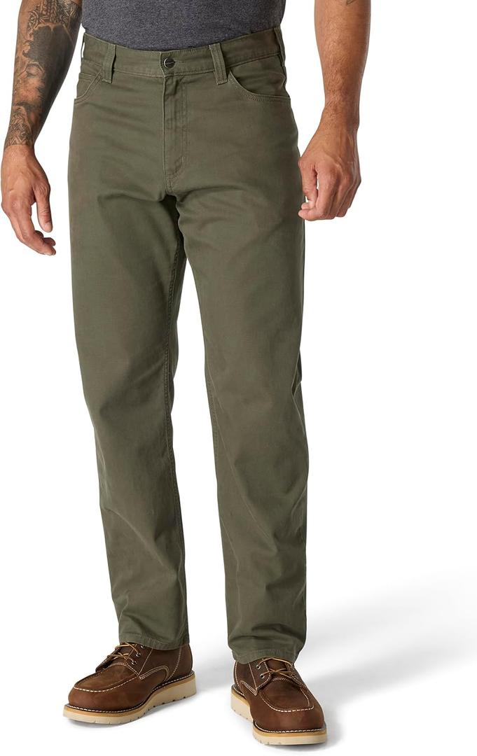 Carhartt Men's Relaxed Straight Rigby Pant, Moss, W34 x L30