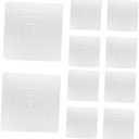 10pcs Cake Base Board Square Cake Board Paper Baking Plate Birthday Party (White)