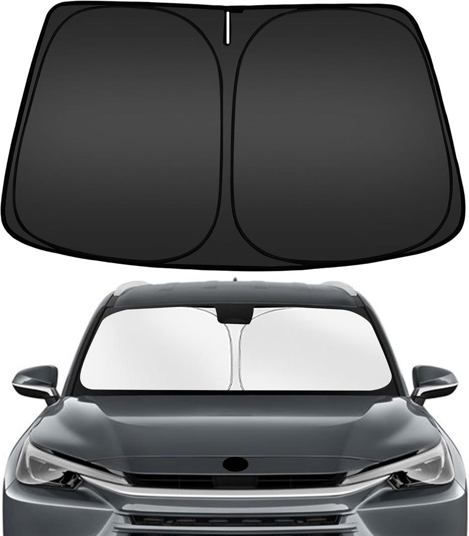 ARISMOTOR Windshield Sun Shade for Lexu-s TX TX350/500h/500h+ 2024-2026, Custom Fit Foldable Front Window Sunshade Sun Visor Protector, Block UV Rays Keep Your Car Cooler