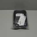 BAGAIL 4 Set/6 Set/8 Set Compression Packing Cubes Travel Accessories Expandable Packing Organizers (Half Mesh, 6-Black)