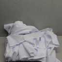 TABLECLOTHSFACTORY White 90x156 Polyester Rectangle Tablecloths