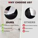 196 Wedge-Shape Window Weather Stripping Door Seal Strip,Self-Adhesive Foam Soundproofing Frame Winter Insulation for Front Exterior Door,Noise Cancelling Window Inserts,White (16.5 Ft (196 in))