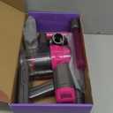 BLAXTEM 4-in-1 Kids Toy Vacuum That Works with Suction, Electric Toy Toddler Vacuum Cleaner for Children Ages 3 4 5 6+ Girls & Boys, Toddlers Toys Cleaning Set for Pretend Play (Rose Red)