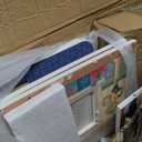 ROBUD Wooden Dollhouse for Kids Girls, Pretend Play Toy Gift for 3 4 5 6 Years Old Girls Boys