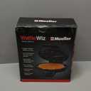 Mueller Heart 5 Waffle Maker, Waffle Iron, Adjustable Browning Control & Nonstick, Cool Touch Handle, Easy to Clean, Small Kitchen Appliances