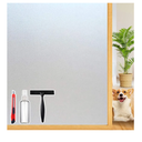 Frosted Glass Window Film with Tools,Reusable Window Privacy Film,Static Clings Window Film Kit for Home Bathroom and Office. (Pure, 45.2Inch×78.7Inch) White