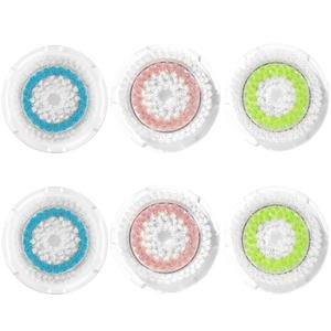 Facial Cleansing Brush Head Replacements Compatible with Clarisonic Mia 1, Mia 2, Mia Fit, Alpha Fit, Smart Profile Uplift, Deep Pore Face Brush Head Replacement Cleaning Tool (2 Pack)
