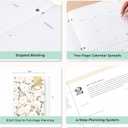 Blue Sky Day Designer 24 Month 2026 Monthly Planner Calendar, January 2026 - December 2027, 8.5" x 11", Flexible Cover, Stapled Binding, Coming Up Roses