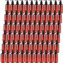 Eaasty 48 Pcs Pump Bottles Lotion Dispenser, 8oz Amber Bottles