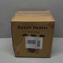 Space Heaters for Indoor Use, 1500W PTC Electric Heaters with Thermostat, Small Portable Heater with 90Adjustable Angle, Fast Safety Heat, Overheat Protection, Small Heater for Indoor/Outdoor Use