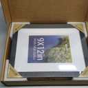 9x12 Picture Frame Set - 4 Pack, Black Wood Photo Frames - Tempered Glass - Displays Photos 6x8 with Mat or 9 x 12 without - Room, Office, Gallery, Studio, and Hallway Decor - Wall Hanging