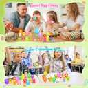 24 Pack Easter Eggs Fillers with Animal Squishy Toys Inside Easter Egg Basket Stuffers Easter Egg Hunt Easter Party Favors for Kids Toddlers