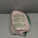 LOVEVOOK Travel Makeup Bag for Women, 2Pcs Puffer Waterproof Cosmetic Organizer, Large Capacity Pouch Open Flat Small Toiletry Bag with Brush Compartment & Handle (Pink, Large)