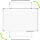 Tinlade 4 Pack Magnetic Dry Erase White Boards, Whiteboard for Wall Drawing Board Silver Aluminum Frame Presentation Board for Office Home School Classroom(36 x 24 Inch)