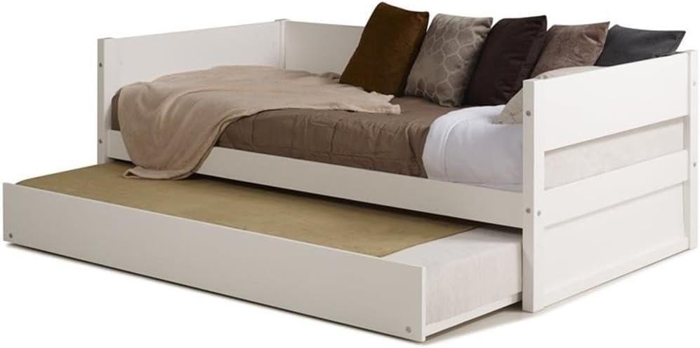 Concord Daybed, Single, White, Contemporary, Twin, 78.13"L x 42.13"W x 29"H