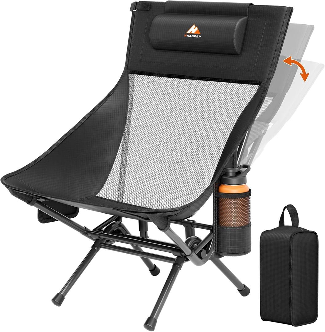Portable Folding Rocking Camping Chair for Adults - Outdoo Camping Rocker, One Size