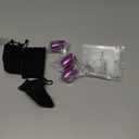 Cremation Urn Necklace for Ashes Set of 6- Small Cremation Urns for Human/Pet Keepsake Sharing Urns Memorial Ashes Holder-A Limb has Fallen from The Family Tree (3Pcs-Purple)