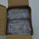 Square Clear Glass Dish Soap Dispenser Set 2 Pack, Refillable Hand Soap Dispenser with Rust Proof Stainless Steel Pump 2 x 13.5 oz Lotion Dispenser for Bathroom Vanity Kitchen (Brushed Nickel)