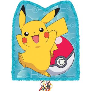Party City Pull String Paper Pinata, Pokmon Pikachu - 18in Wide x 3in Deep x 22in Tall - Cardstock & Tissue Paper Pinata Party Supplies - Birthday Party Game Decorations for Boys & Girls Party City Pull String Paper Pinata, Pokmon Pikachu - 18in Wide x 3in Deep x 22in Tall - Cardstock & Tissue Paper Pinata Party Supplies - Birthday Party Game Decorations for Boys & Girls