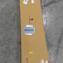 JY PERFORMANCE RV Bunk Bed Ladder, 55 Inch Anti-Slip Aluminum Bunk Ladder, Heavy Duty 330 lbs Max Capacity, Extra Wide Foot Steps, Integrated Hooks for Camper Motorhome Trailer, White